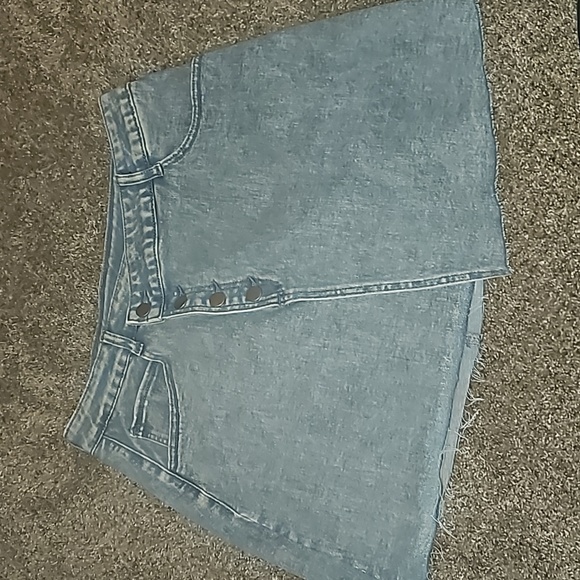 Dresses & Skirts - Womens Light Wash Denim Skirt Size Large